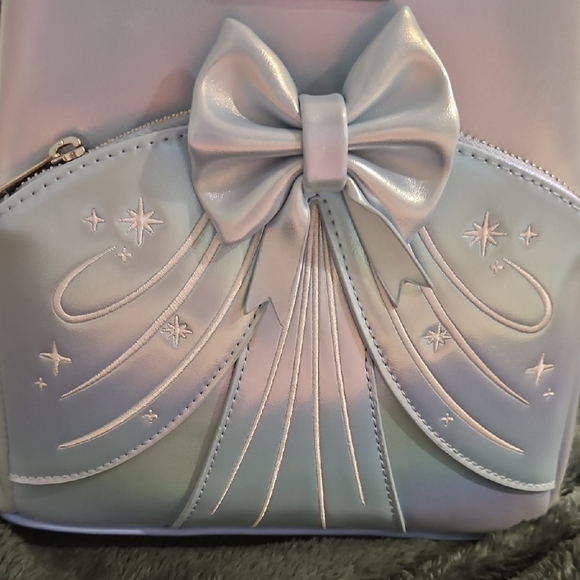 Cinderella Shiny Iridescent Cosplay Mini Backpack - Picture 4 of 7